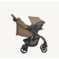 Poussette Duo I-Muze LX avec coque I-Juva Toffee Poussette Duo I-Muze LX avec coque I-Juva Toffee