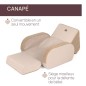 Fauteuil Twist Teddy Beige Fauteuil Twist Teddy Beige