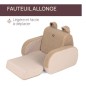 Fauteuil Twist Teddy Beige Fauteuil Twist Teddy Beige