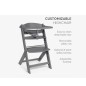 Chaise Haute Nordy Dark Grey Chaise Haute Nordy Dark Grey