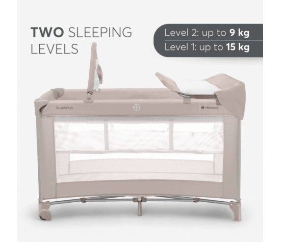 Lit Parapluie 2 Niveaux So Gifted Plus Beige