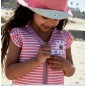 Gilet De Bain Rouge/Blanc Daisy Flower 1-2Ans Gilet De Bain Rouge/Blanc Daisy Flower 1-2Ans