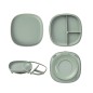Assiette A Ventouse 2En1 Sauge Assiette A Ventouse 2En1 Sauge