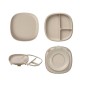 Assiette A Ventouse 2En1 Beige Assiette A Ventouse 2En1 Beige