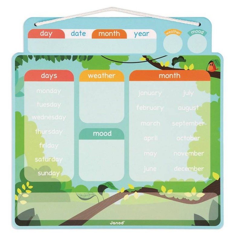 Calendrier Magnetique En Version Anglaise Calendrier Magnetique En Version Anglaise