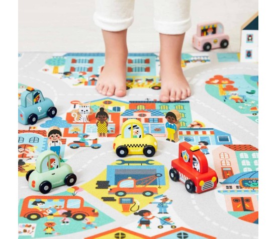 Voiture De Taxi Cross Roads