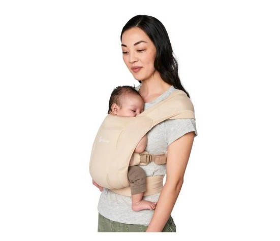Porte Bebe Embrace Soft Air Mesh Creme