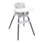 Chaise Haute Zest Gris Chaise Haute Zest Gris