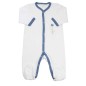 Pyjama Dors Bien Fleur Bleu 3 Mois Pyjama Dors Bien Fleur Bleu 3 Mois