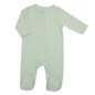 Pyjama Coton Zip Sauge 3M Pyjama Coton Zip Sauge 3M