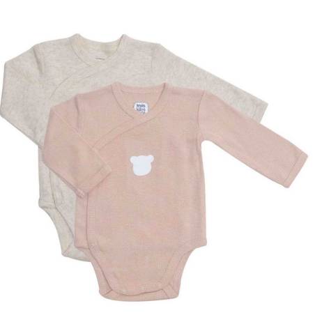 Lot De 2 Bodys Ourson 3M