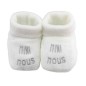 Chausson Mini Nous Blanc Chausson Mini Nous Blanc
