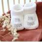 Chausson Mini Nous Blanc Chausson Mini Nous Blanc