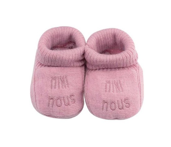 Chaussons Mini Nous Rose