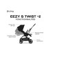 Poussette Eezy S Twist+2 Magic Black Poussette Eezy S Twist+2 Magic Black