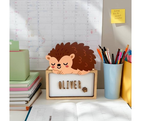 Lampe De Table A Personnalise Herisson