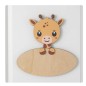 Plaque Girafe Avec Kit De Lettres Plaque Girafe Avec Kit De Lettres