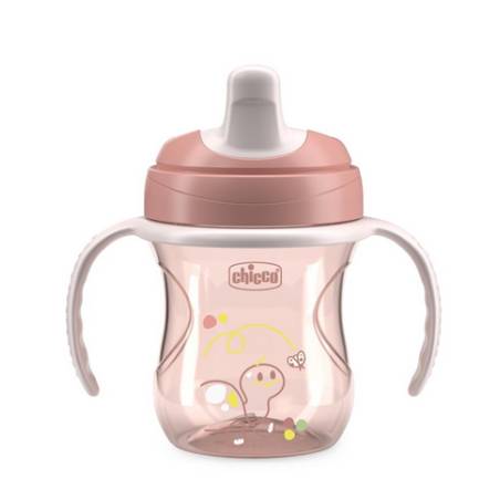 Tasse d'apprentissage 6M+ Rose