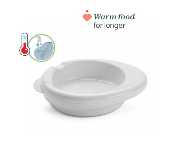 Assiette maintien au chaud 6m+ Gris