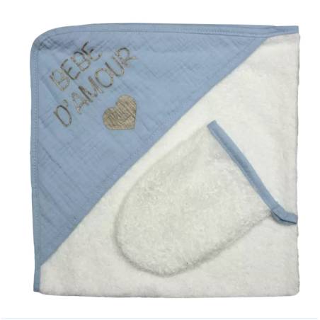 Sortie De Bain+Gant Dodo...
