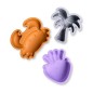 Set de plage multicolore abstract Set de plage multicolore abstract