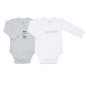 Lot de 2 bodies bébé