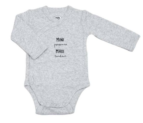Lot de 2 bodies bébé