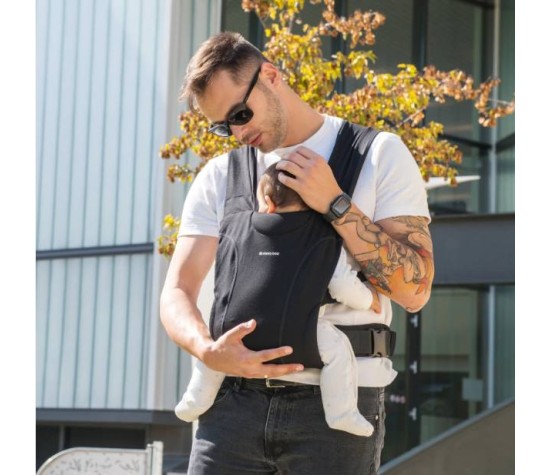 Porte bébé Riley Noir
