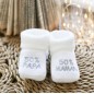 Chaussons bébé - 50% papa 50% maman Chaussons bébé - 50% papa 50% maman