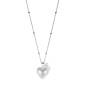 Bola de Grossesse Coeur Avec Pendentif Tétine Cristal Argenté Bola de Grossesse Coeur Avec Pendentif Tétine Cristal Argenté