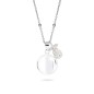 Bola de Grossesse Avec Pendentif Tétine Cristal Argenté Bola de Grossesse Avec Pendentif Tétine Cristal Argenté