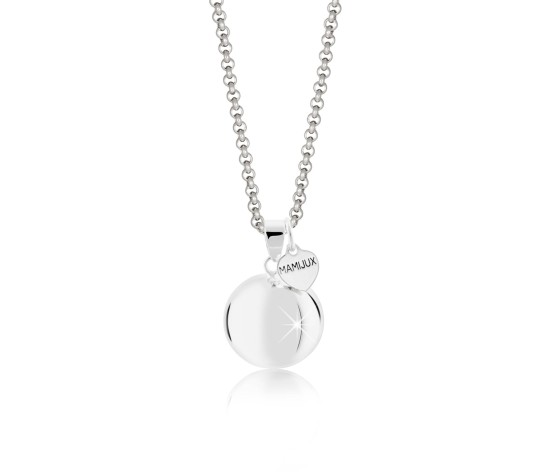 Bola de Grossesse Avec Pendentif Cœur Argenté