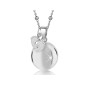 Bola de Grossesse Avec Pendentif Pieds Argenté Bola de Grossesse Avec Pendentif Pieds Argenté
