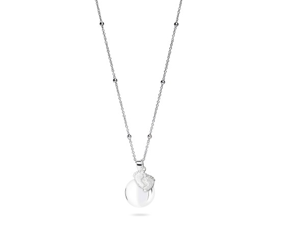 Bola de Grossesse Avec Pendentif Pieds Argenté