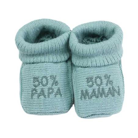 Chaussons 50% Papa 50%...