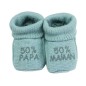 Chaussons 50% Papa 50% Maman Vert Sauge Chaussons 50% Papa 50% Maman Vert Sauge