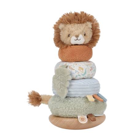 Lion A Empiler Doudou Et Bois