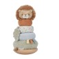 Lion A Empiler Doudou Et Bois Lion A Empiler Doudou Et Bois