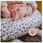 Coussin De Maternite Buddy Leopard Cream Coussin De Maternite Buddy Leopard Cream