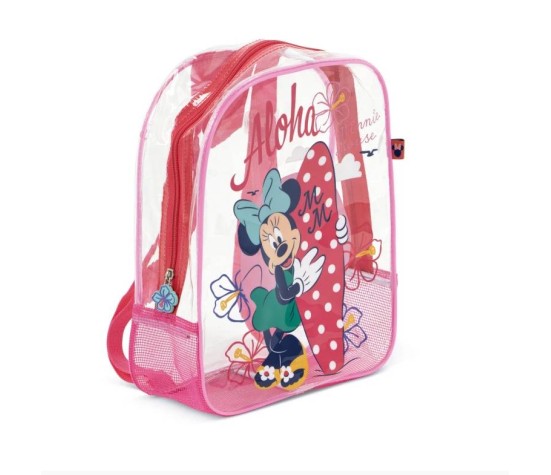 Sac A Dos De Plage Transparent Minnie 31X25X23Cm