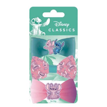 Lot De 3 Pinces Stitch Avec...
