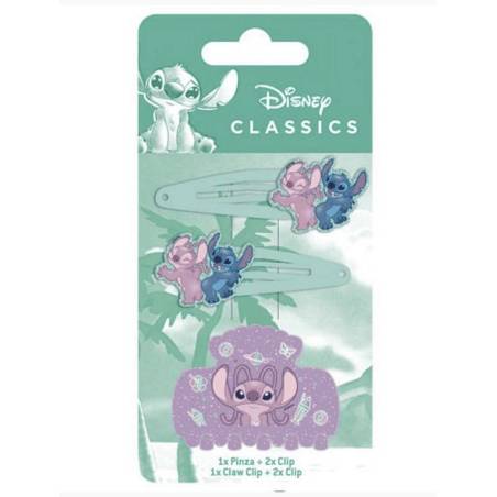 Lot De 3 Pinces Stitch