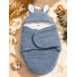 Nid d'ange Ourson Bleu Nid d'ange Ourson Bleu