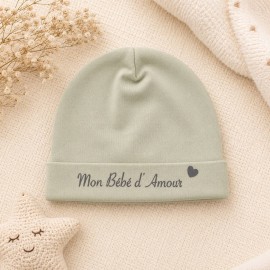 Bonnet Nouveau Né Ecru