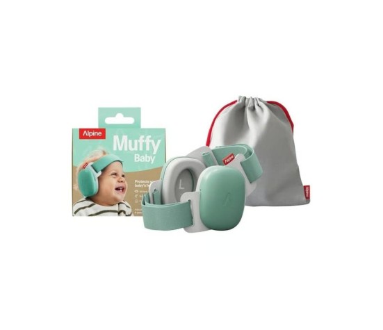Casque Anti-Bruit Muffy Baby Vert Sauge