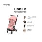 Poussette Libelle Blk Candy Pink Light Poussette Libelle Blk Candy Pink Light