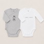 Lot de 2 bodies bébé