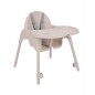 Chaise Haute 2 En 1 Oaty Beige Chaise Haute 2 En 1 Oaty Beige