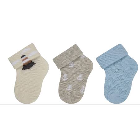Chaussette Nouveau Ne 3P...