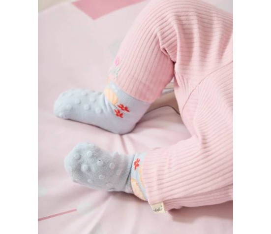 Chaussette 4 Pattes 2 Tortue- Lichtrosa Taille 17/18